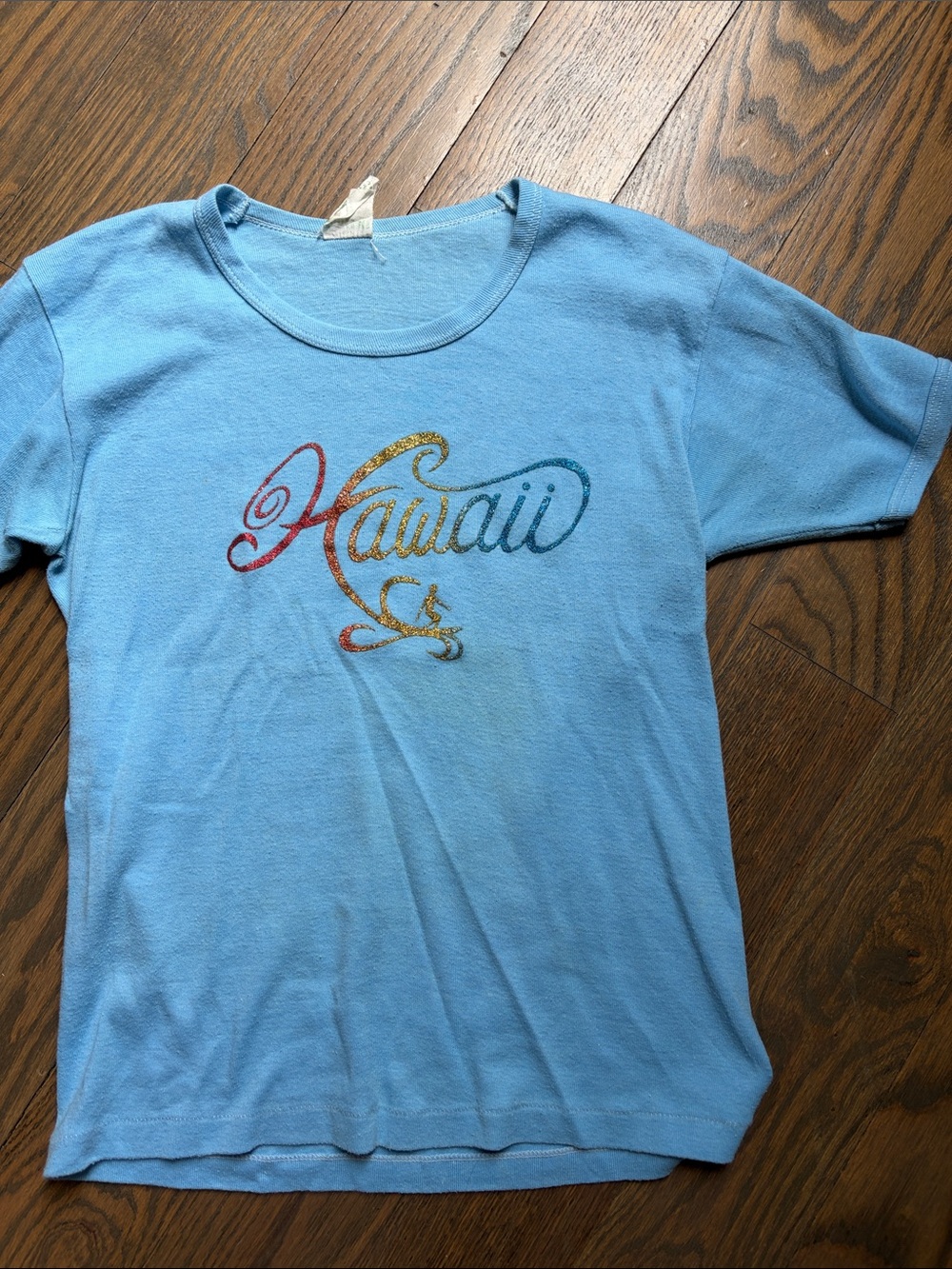 Vintage 50/50 sparkle Hawaii t shirt